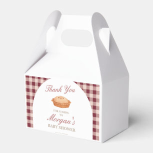 Cutie Pie Baby Shower Favor Boxes
