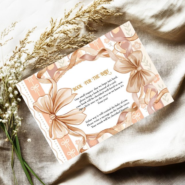 Cutie pie Baby shower game book for baby request  Enclosure Card (Creator Uploaded)