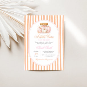 Cutie Pie Baby Shower Girl Invitation