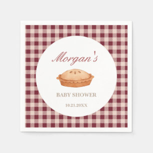 Cutie Pie Baby Shower Paper Napkins
