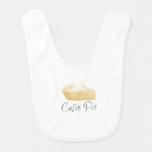 Cutie Pie Baby's First Thanksgiving Baby Bib