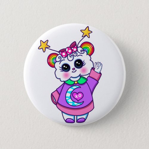 Cutie Pie Kawaii Button