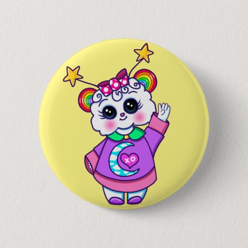 Cutie Pie Kawaii Button