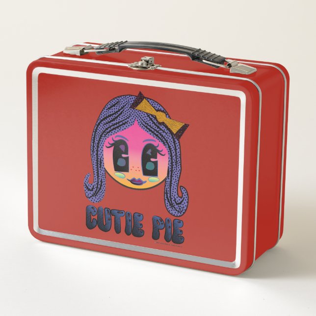 Cutie Pie Metal Lunch Box (Front)