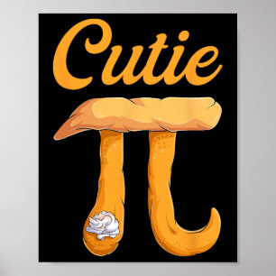 Cutie Pie Pi Day Vintage Retro Math Lover Shirts Poster