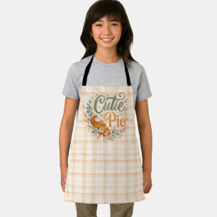 Cutie Pie Pumpkin Pie Baby  Apron