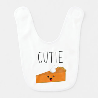 Cutie Pie Pumpkin Pie Baby Bib