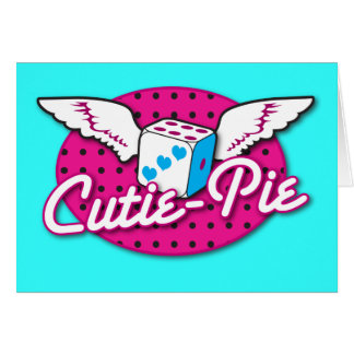 Cutie Pie rockabilly design NP Cards