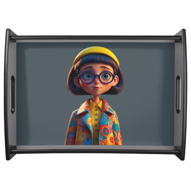 Cutie Pie Serving Tray  (Front)