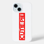 Cutie Pie Stamp iPhone 15 Case