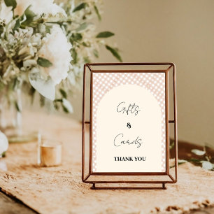 Cutie pie Thanksgiving Baby shower gift & Card Poster