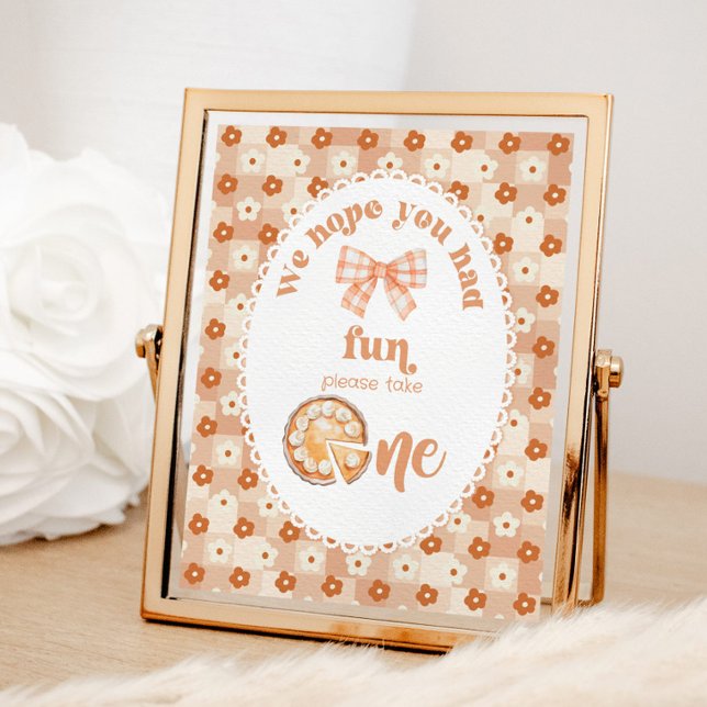 Cutie Pie We hope you had Fun Favors Poster (Creator Uploaded)