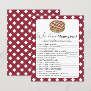 cutie pie - Who knows mommy best game