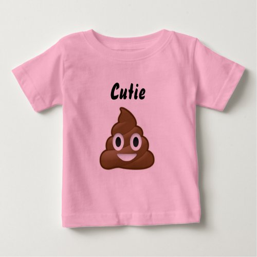 Cutie Poo Emoji T_shirt