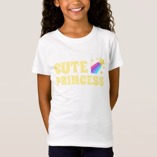 Cutie Princess T-Shirt – Adorable Royal Style  (Front)