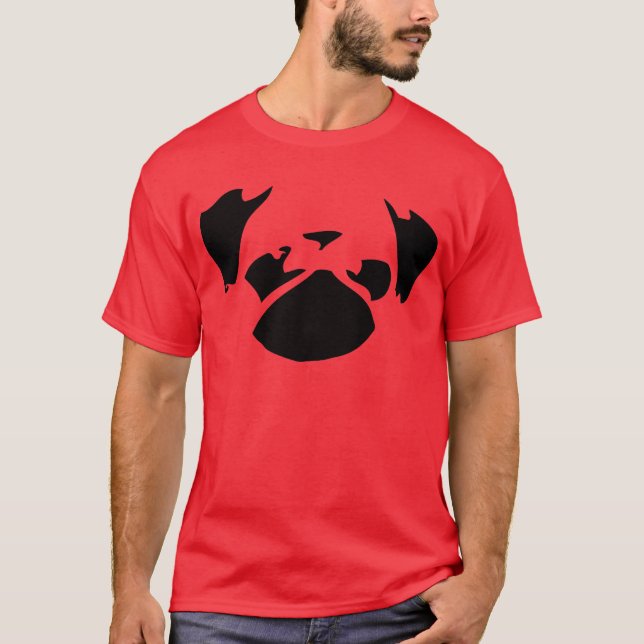 Cutie Pug T-Shirt (Front)