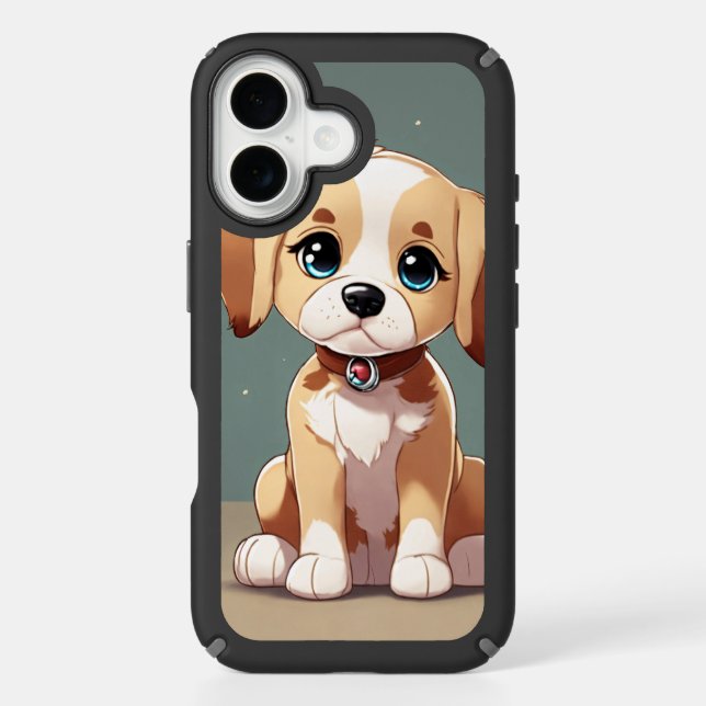 Cutie puppy speck iPhone case (Front)