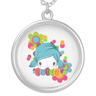 Cutie Silver Plated Necklace