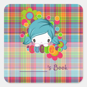 Cutie Square Sticker