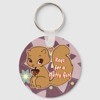 Cutie Squirrel Keychain