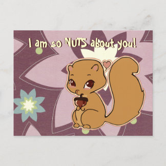 Cutie Squirrel Postcard