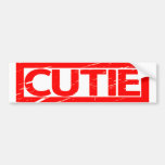 Cutie Stamp Bumper Sticker