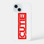 Cutie Stamp iPhone 15 Case