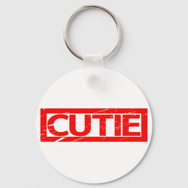 Cutie Stamp Keychain (Front)
