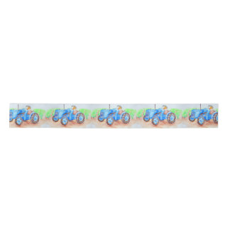 Cutie the Farmer Guinea Pig Painting Satin Ribbon