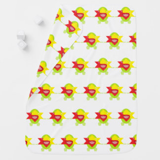 Cutieful Kids Art Design Funny Fantasy Star Fish Swaddle Blanket