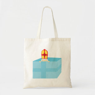 Cutieful Kids Art Funny St. Nicholas Sinterklaas Tote Bag