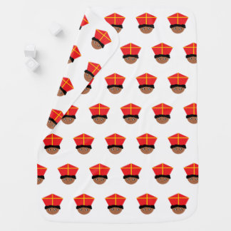Cutieful Kids Art St. Nicholas Miter Zwarte Piet Stroller Blanket