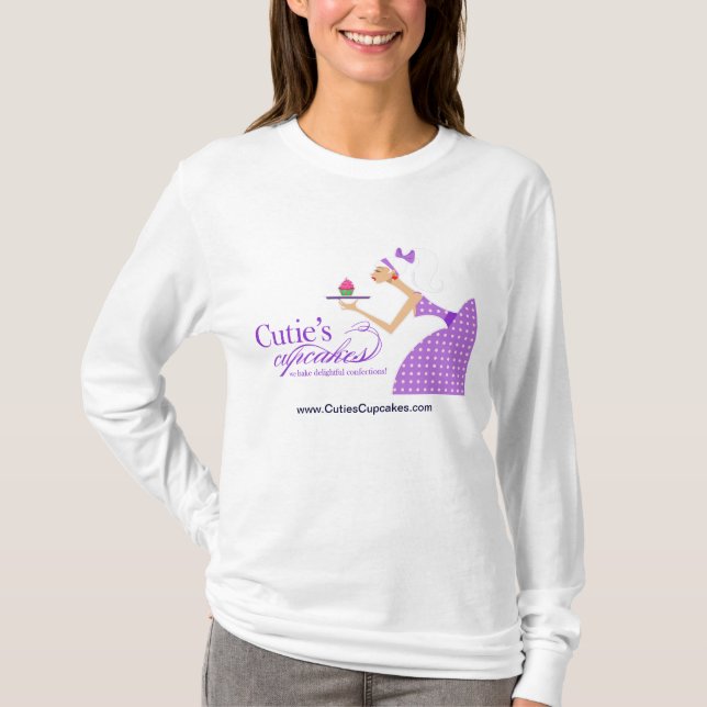 Cutie's Cupcakes - Confections Desserts Pastries T-Shirt (Front)