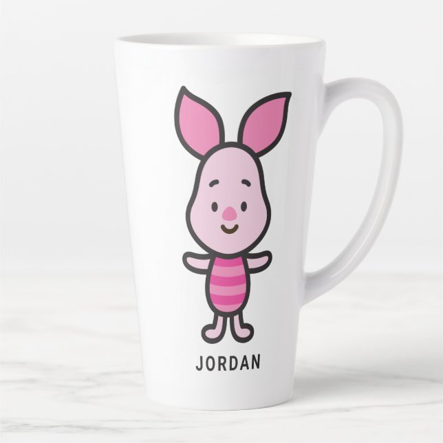 Cuties Piglet Latte Mug (Right)