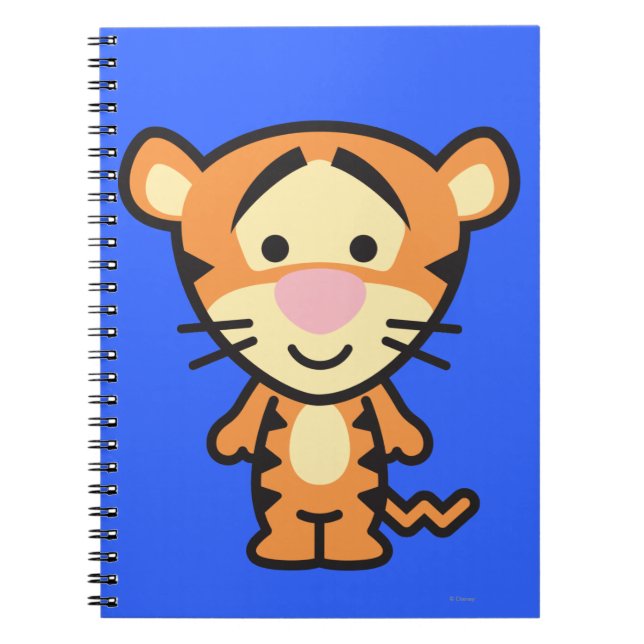 Cuties Tigger Notebook (Front)