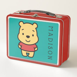 Cuties Winnie the Pooh Metal Lunch Box