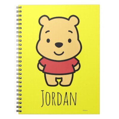 Cuties Winnie the Pooh - Personalized Notebook