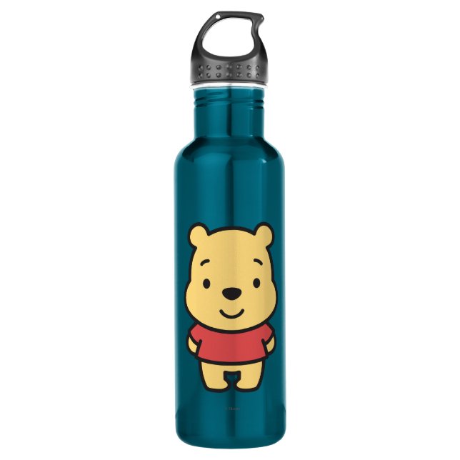Cuties Winnie the Pooh Stainless Steel Water Bottle (Front)