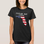 Cutler Bay Florida USA State America Travel Florid T-Shirt