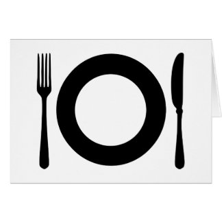 Cutlery - Plate Cards