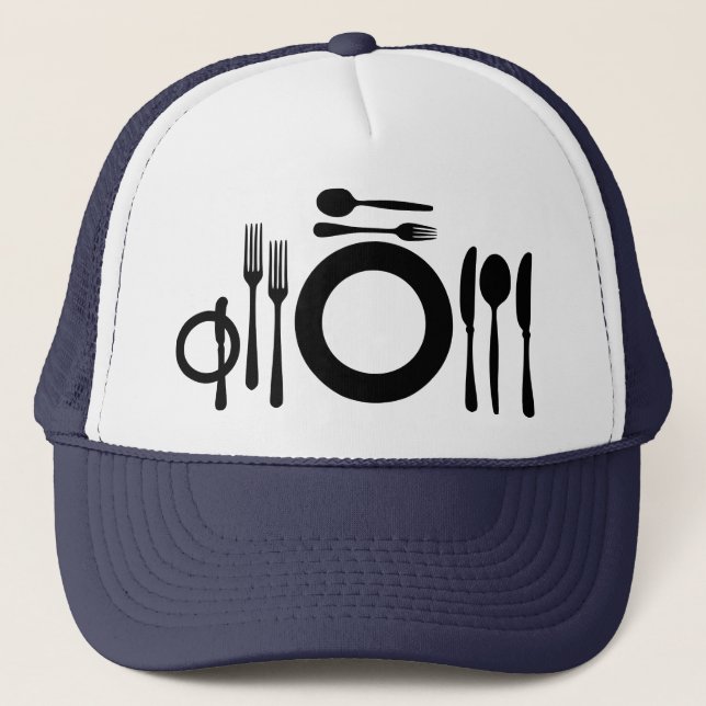 Cutlery Trucker Hat (Front)