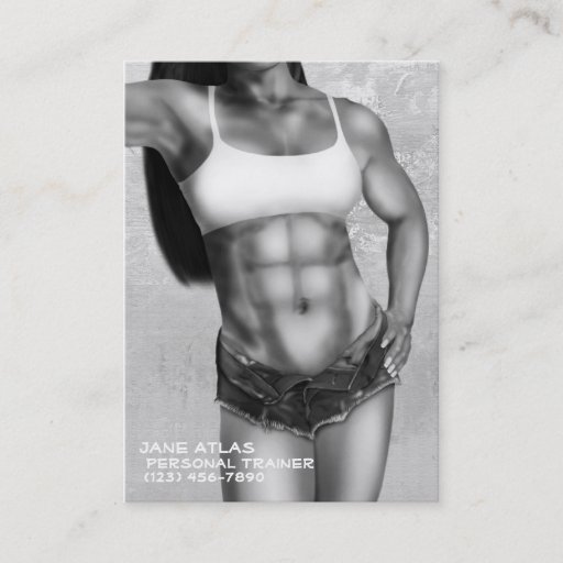 Customizable Cutoffs Business Card