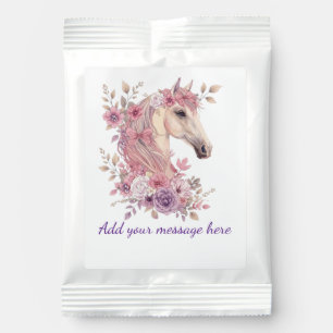 Cutomizable Pretty Ponies and Petals Hot Chocolate Drink Mix