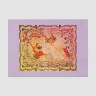 CUTOMIZABLE VINTAGE ANGEL Tissue Paper