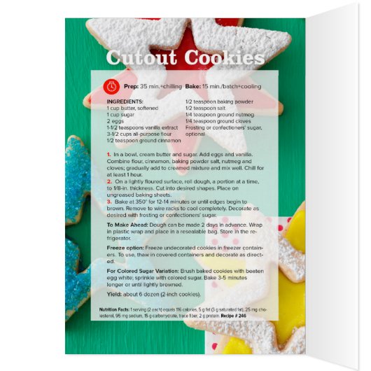 Cutout Cookies (Inside (Left))