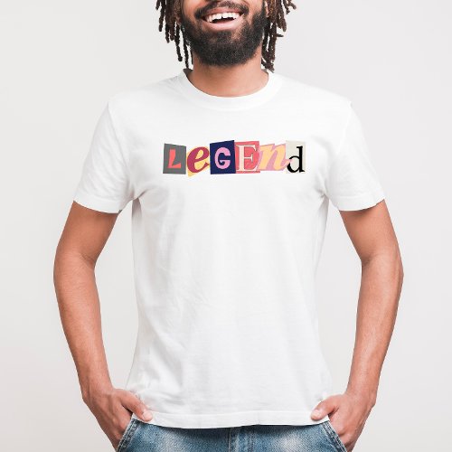 Cutout Letter Legend T_Shirt