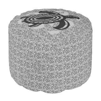 Cutout Turtle Pouf