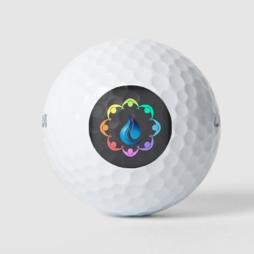 Cutproof Ionomer cover resists scuffing Golf Balls