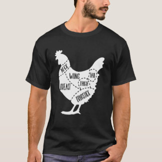 Cuts Of Chicken Meat T-Shirt