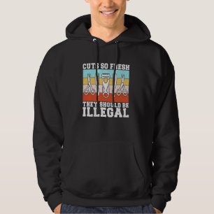 Cuts So Fresh They Should Be Illegal Barber Hoodie